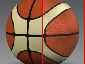 basketball ball eba Modèle 3D