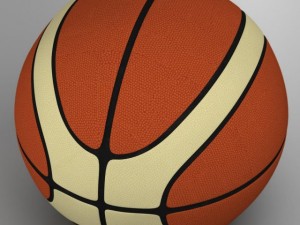 basketball ball eba 3D Model