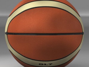 basketball ball eba 3D Model
