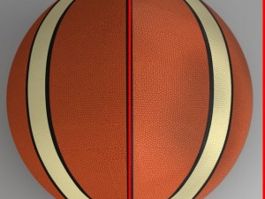 basketball ball eba 3D Model