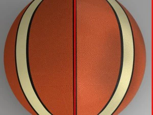 basketball ball eba 3D Model