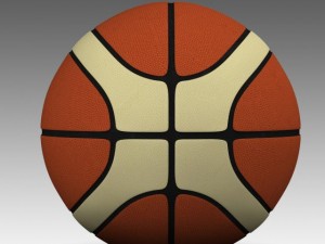 basketball ball eba 3D Model