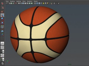 basketball ball eba 3D Model