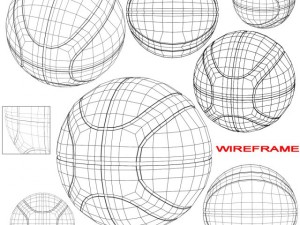 basketball ball eba black 3D Model
