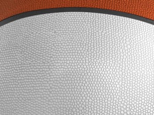 basketball ball euro white 3Dモデル