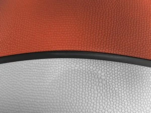 basketball ball 4l bicolor 3D Model