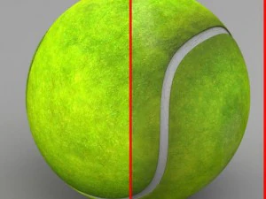 pelota de tenis Modelo 3D