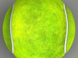 tennis ball Modello 3D