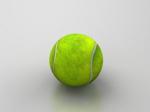 tennis ball Modello 3D