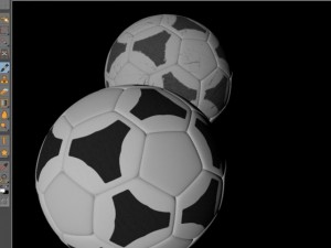 soccerball black white tri Modèle 3D