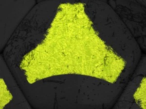 soccerball black yellow 3D Model