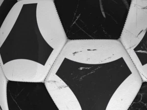 soccerball black white triangles 3D Model