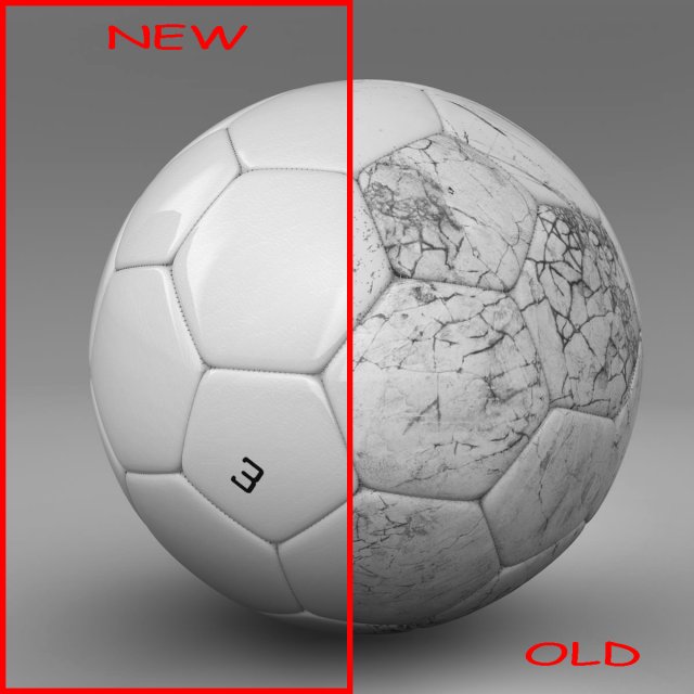 soccerball white Modèle 3D .c4d .max .obj .3ds .fbx .stl .blend 