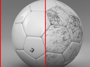 soccerball white 3D Модель