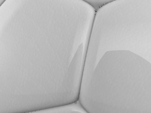 soccerball white Modèle 3D