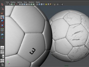soccerball white Modèle 3D