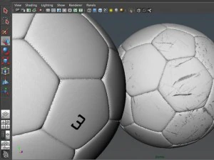 soccerball white 3D Model