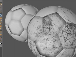 soccerball white Modèle 3D