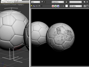 soccerball white Modèle 3D