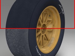 18 inches front tyre Modelo 3D