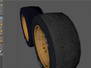 18 inches front tyre 3D-Modell
