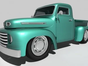ford f100 Modelo 3D