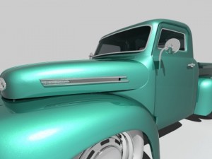 ford f100 3D 模型