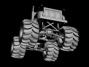ford f100 bigfoot Modelo 3D