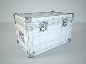 flight case Modello 3D