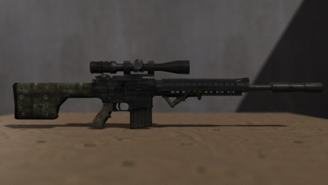 modern sr25 sr25 animated Modèle 3D .c4d .max .obj .3ds .fbx .stl .blend 