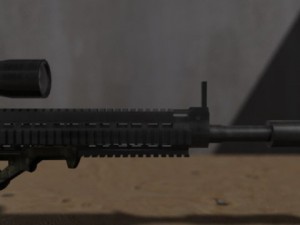 modern sr25 sr25 animated Modèle 3D