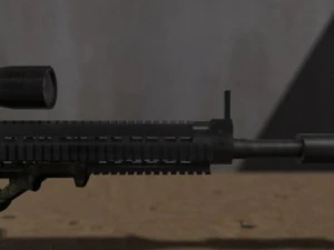 modern sr25 sr25 animated 3D Model