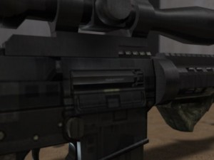 modern sr25 sr25 animated Modèle 3D