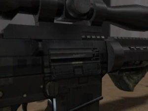 modern sr25 sr25 animated 3D Model