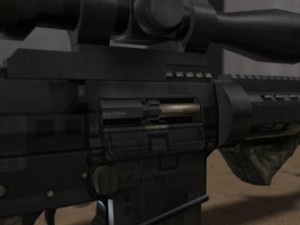 modern sr25 sr25 animated Modèle 3D