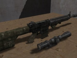 modern sr25 sr25 animated Modèle 3D