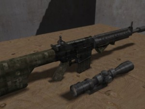 modern sr25 sr25 animated Modèle 3D