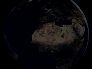 photorealistic earth and moon Model 3D