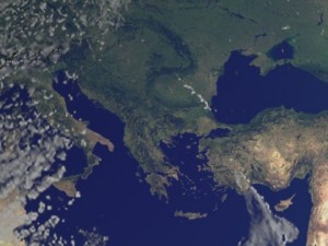 photorealistic earth and moon Model 3D