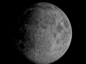 photorealistic earth and moon Model 3D