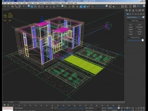 2storey house in the style of cubism 3D Model
