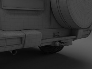 nissan patrol gr y61 Modelo 3D