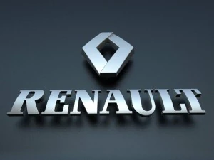 ルノーのロゴ 3Dモデル