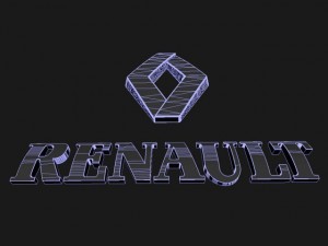 renault logo Modello 3D