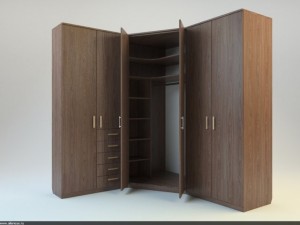 furniture  wardrobe 3 3D Model