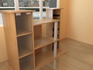 tv cabinet Modello 3D