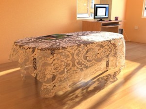 table Modelo 3D
