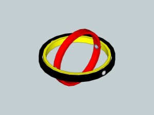 gyroscope Modèle 3D