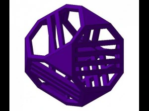 dice5 3D Print Model