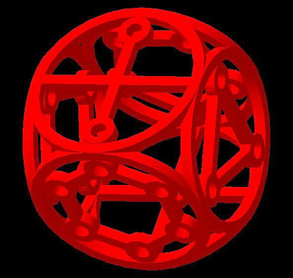 W&uuml;rfel6 3D Druckmodell .c4d .max .obj .3ds .fbx .stl .blend 